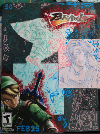 traditional loz doodle page