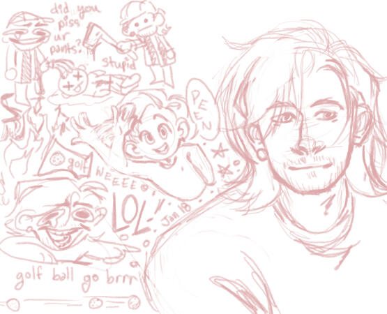 markiplier doodle page