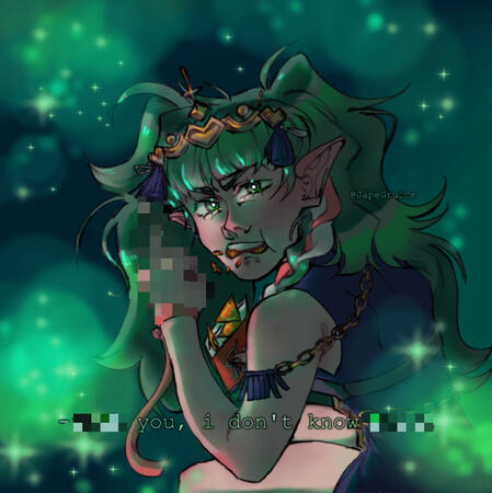 redraw of a meme x sothis from fe3h