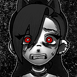 omori style petrified portrait